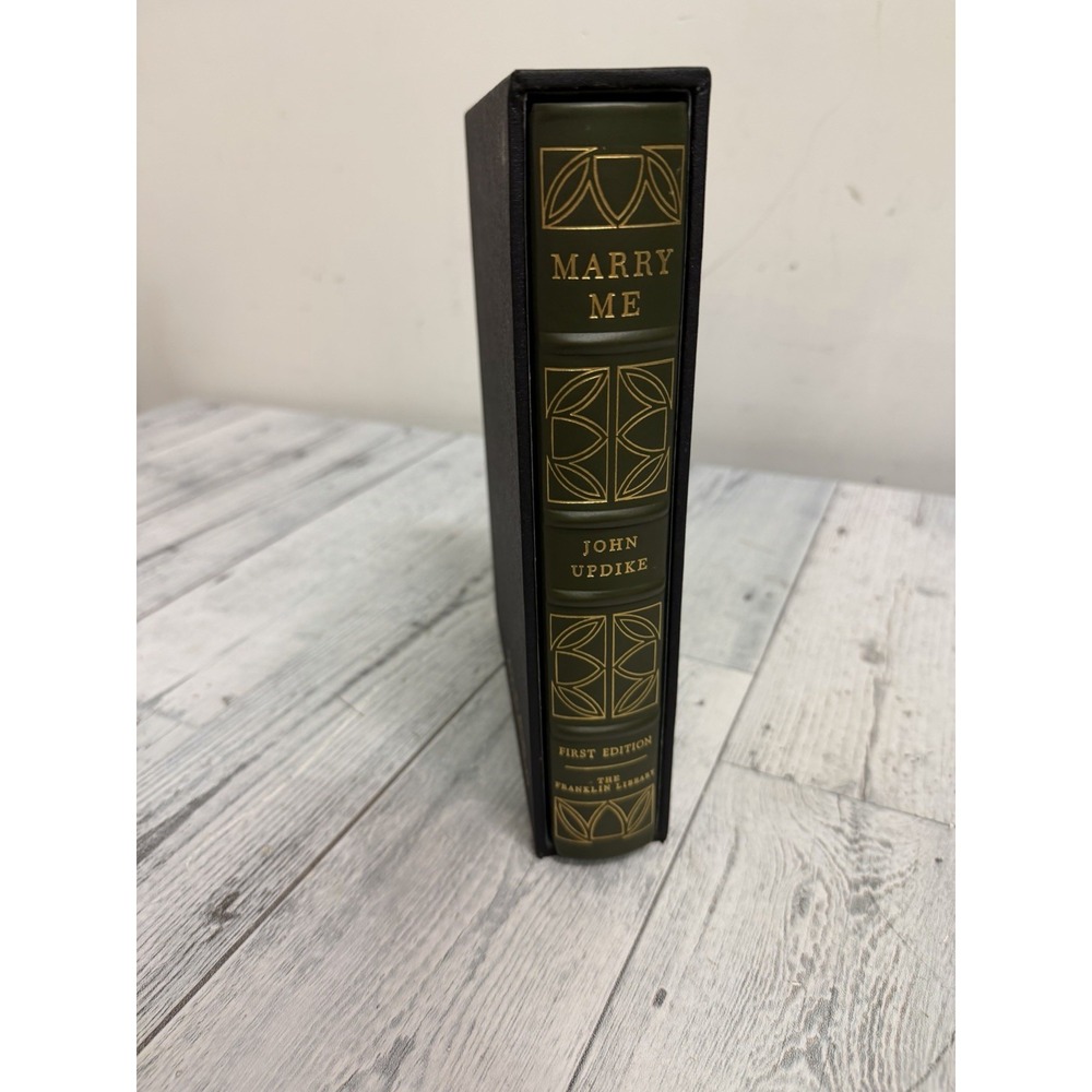 John UPDIKE / Marry Me Signed 1st Edition Franklin Library 1976